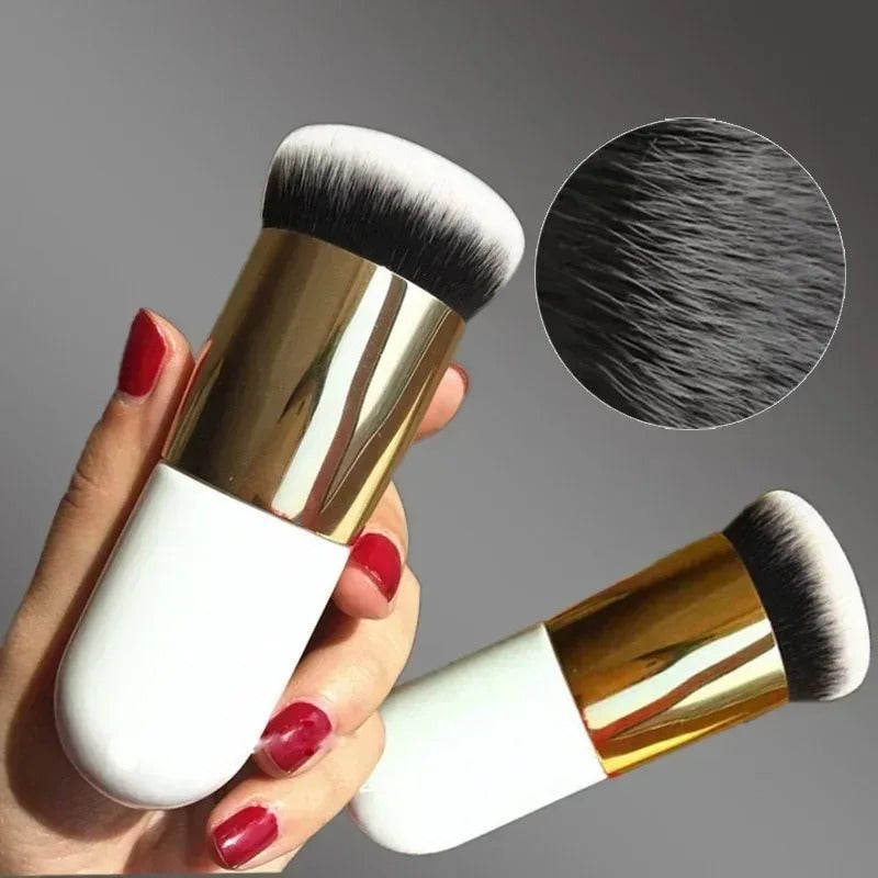 Facial Flat Cream Makeup Brushes Kabuki Foundation Brush on Face Makeup Blending Brush