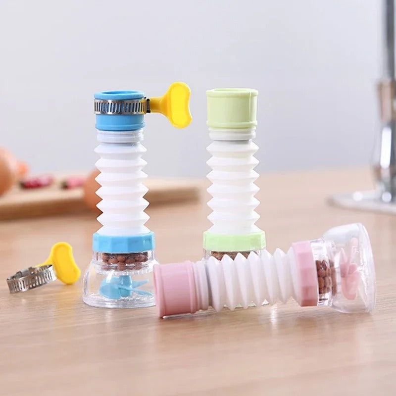360° Adjustable Fan Faucet – Flexible Kitchen Sink Tap Shower