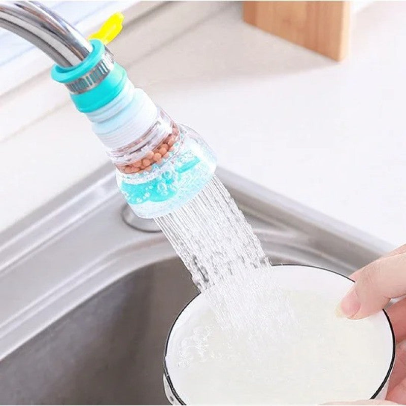 360° Adjustable Fan Faucet – Flexible Kitchen Sink Tap Shower