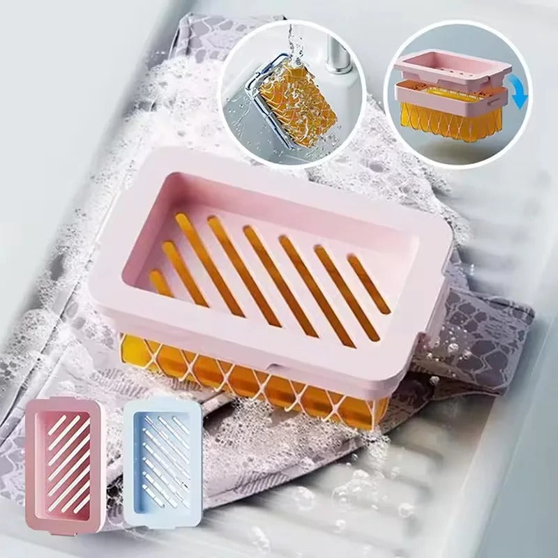 High Elasticity Mesh Soap Foaming Box Multi-Purpose Soap Holder
