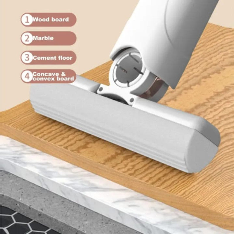 Mini Self Squeeze Folding Mop - Car Cleaning Mop - Mini Mop Cleaner for Kitchen Floor Cleaner