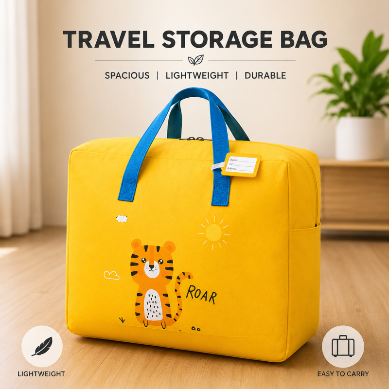 Portable Multifunction Storage Bag, Closet Organizer, Tote Zippered Bag