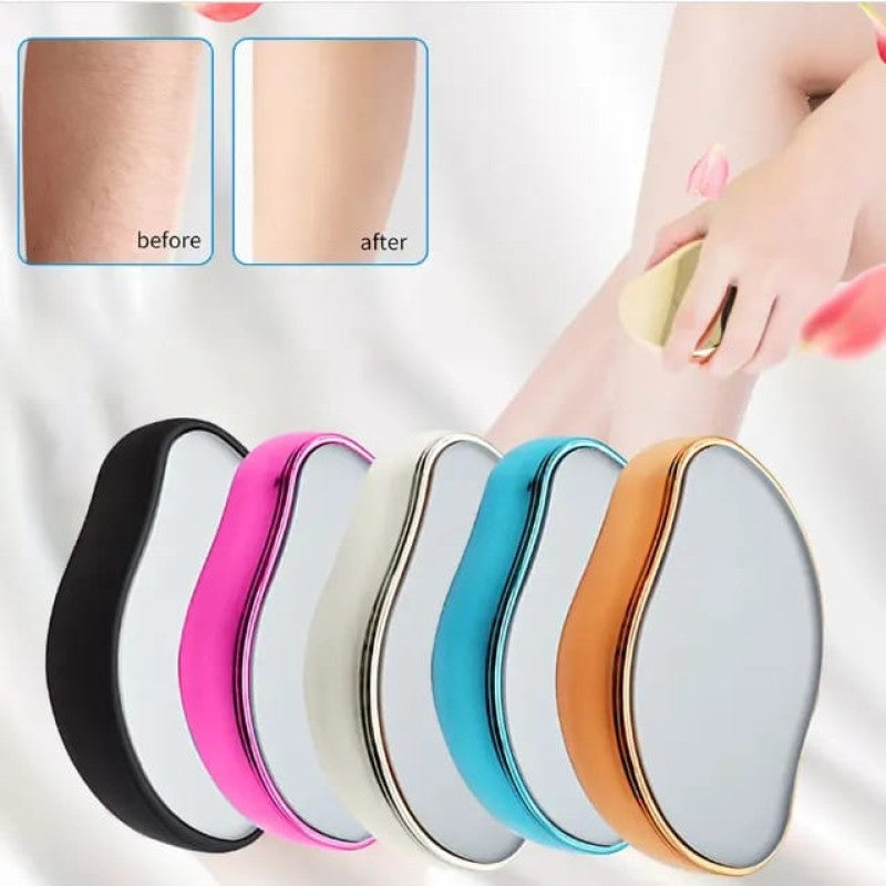 Portable Painless Crystal Hair Removal Tool For Both Men & Women, Multifunctional Eraser For Hair