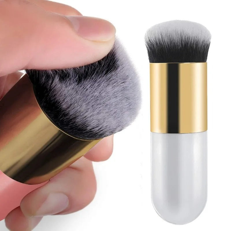 Facial Flat Cream Makeup Brushes Kabuki Foundation Brush on Face Makeup Blending Brush