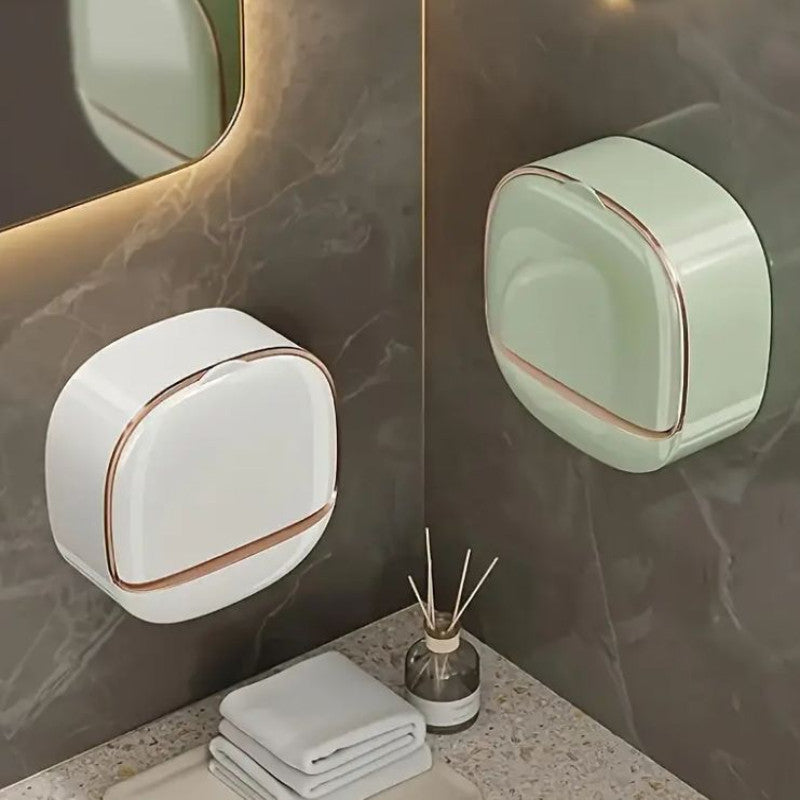 Self-adhesive Wall-Mounted Luxury Soap Dish Random Colours