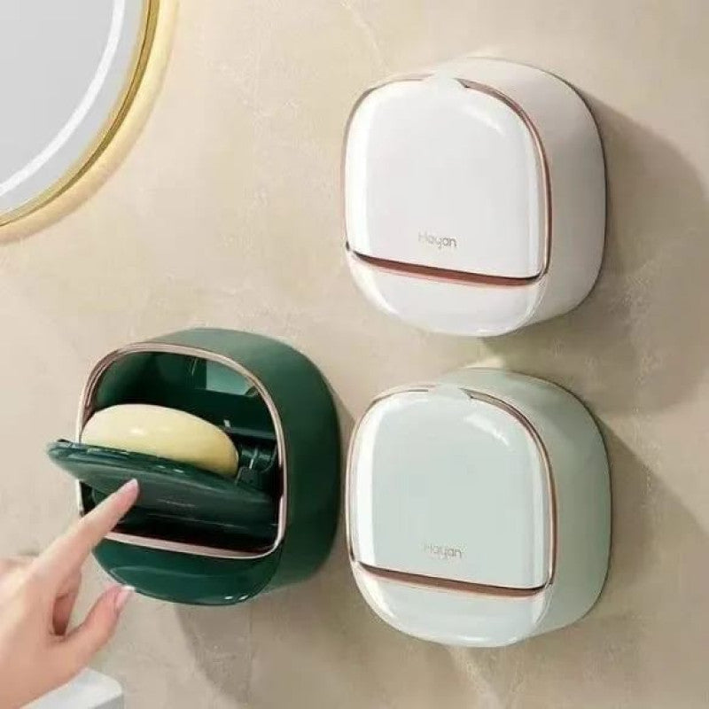 Self-adhesive Wall-Mounted Luxury Soap Dish Random Colours