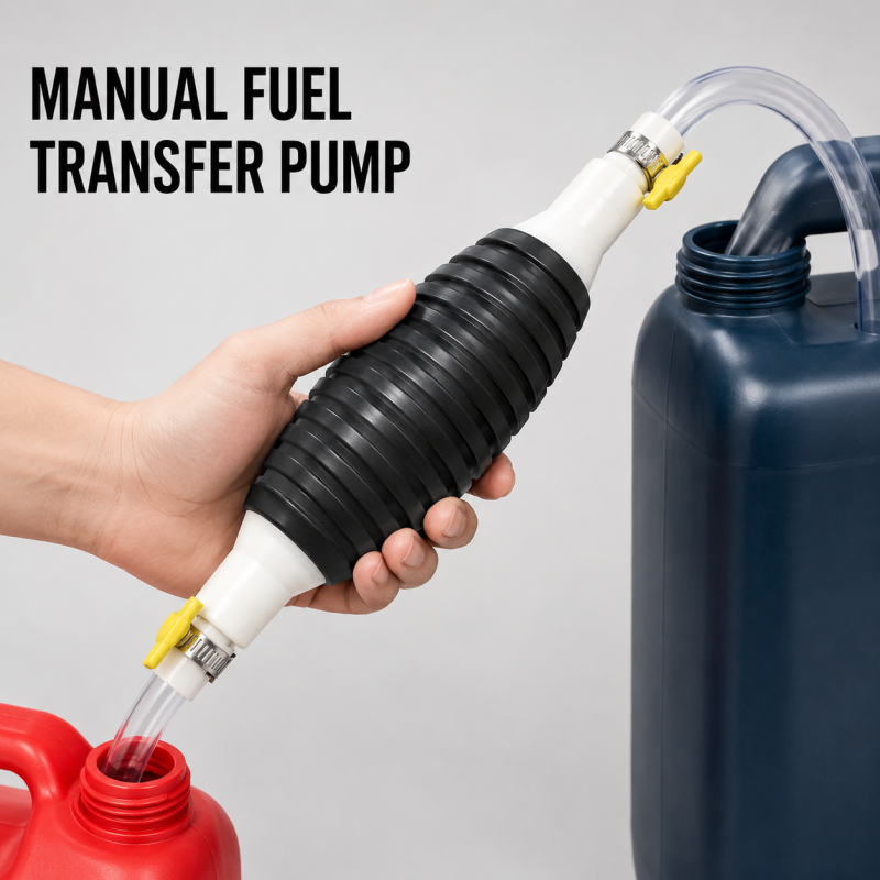 Manual Pump For Car And Motorcycle - Diversion Suction Pipe Liquid Transfer