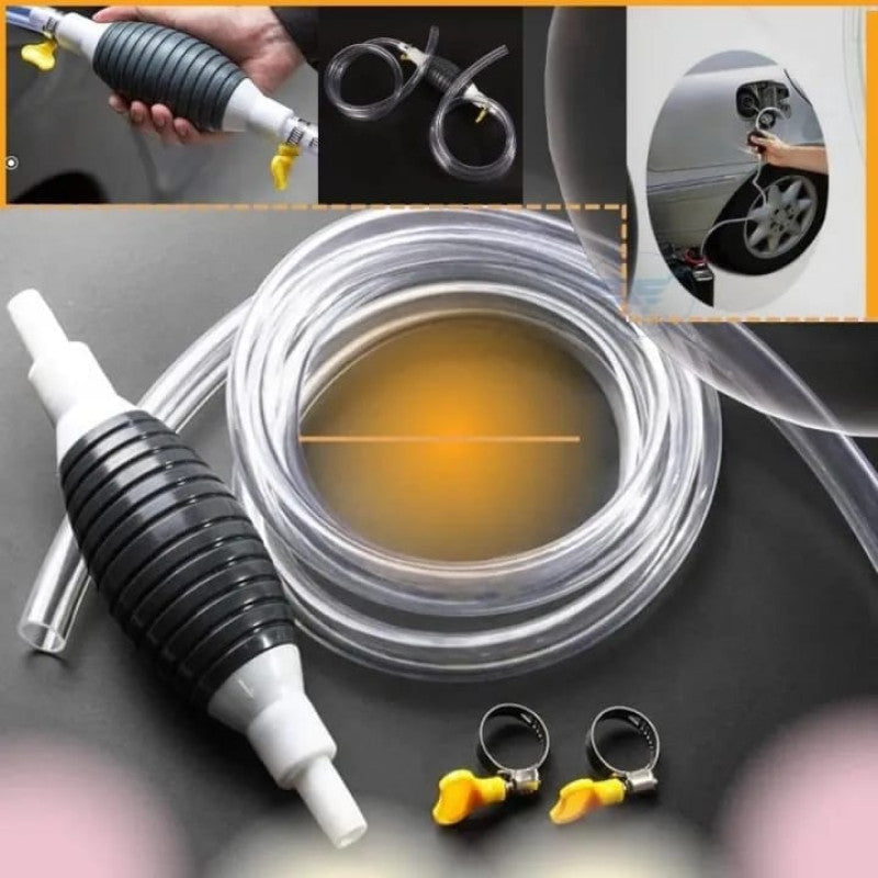 Manual Pump For Car And Motorcycle - Diversion Suction Pipe Liquid Transfer