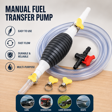 Manual Pump For Car And Motorcycle - Diversion Suction Pipe Liquid Transfer