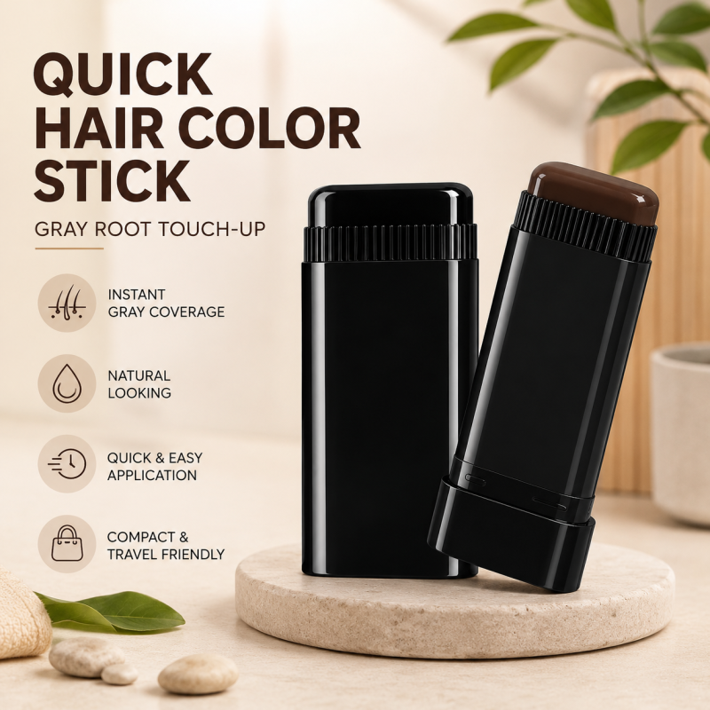 Instant Hair Color Touch-Up Stick – Gray Root Concealer (20g)