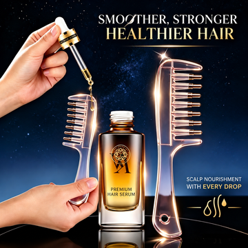 Hair Oil Application Comb, Transparent Liquid Level Storage Hair Root Brush | Roller Ball Liquid Guide | Ensures Even Distribution Of Oil In Hair Roots