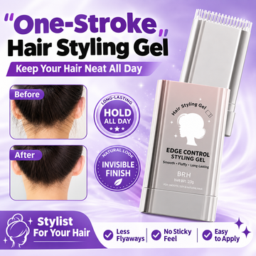 Genuine Hair Styling Finishing Cream and Hair Comb for Women, Anti-Frizz,With Luxurious Fragrance Non-Greasy Magic Tool