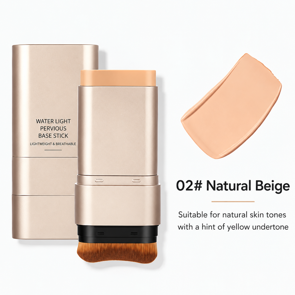 Combo Deal One Piece Korean Waterproof Glow Stick Foundation & One Piece Korean Waterproof Glow Stick Foundation