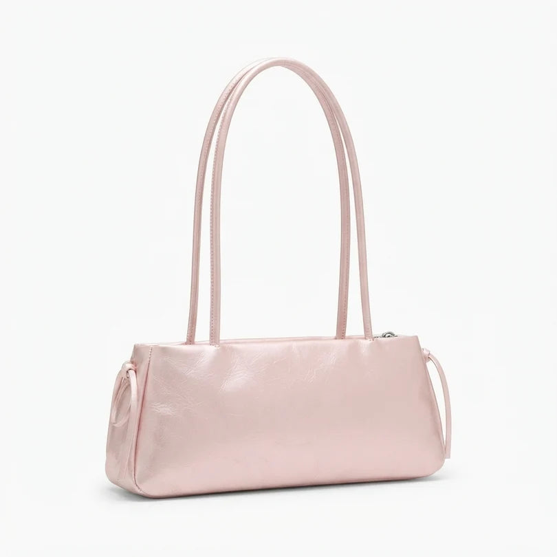 Elongated Strap Bow Bag for Women - Stylish Handbag with Bow Design & Long Strap