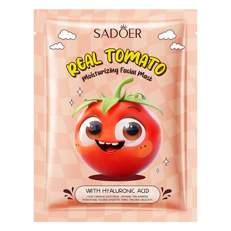 BIOAQUA/SADOER Fruit Plant Extract Moisturizing Glowing , Anti Ageng Deep Repair Hydrating, Radiance Boost, Calming, Skin Care Face Sheet Masks