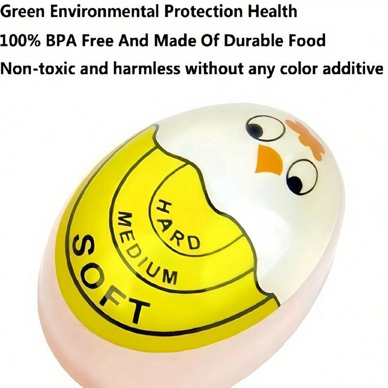 Colour Changing Egg Timer – Creative Kitchen Egg Doneness Indicator