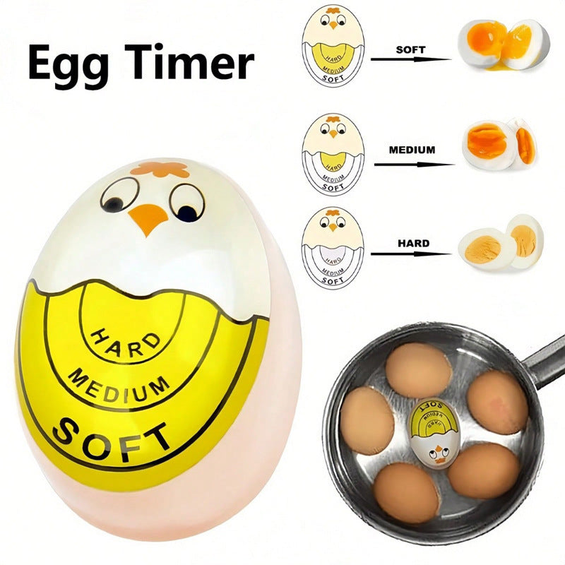 Colour Changing Egg Timer – Creative Kitchen Egg Doneness Indicator