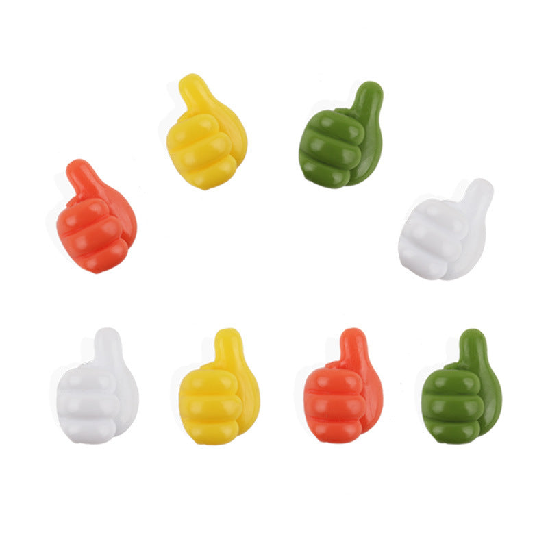 Silicone Thumb Wall Hooks – Self-Adhesive Multi-Purpose Hook (Pack Of 10)
