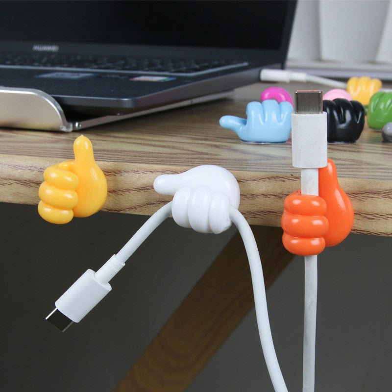 Silicone Thumb Wall Hooks – Self-Adhesive Multi-Purpose Hook (Pack Of 10)