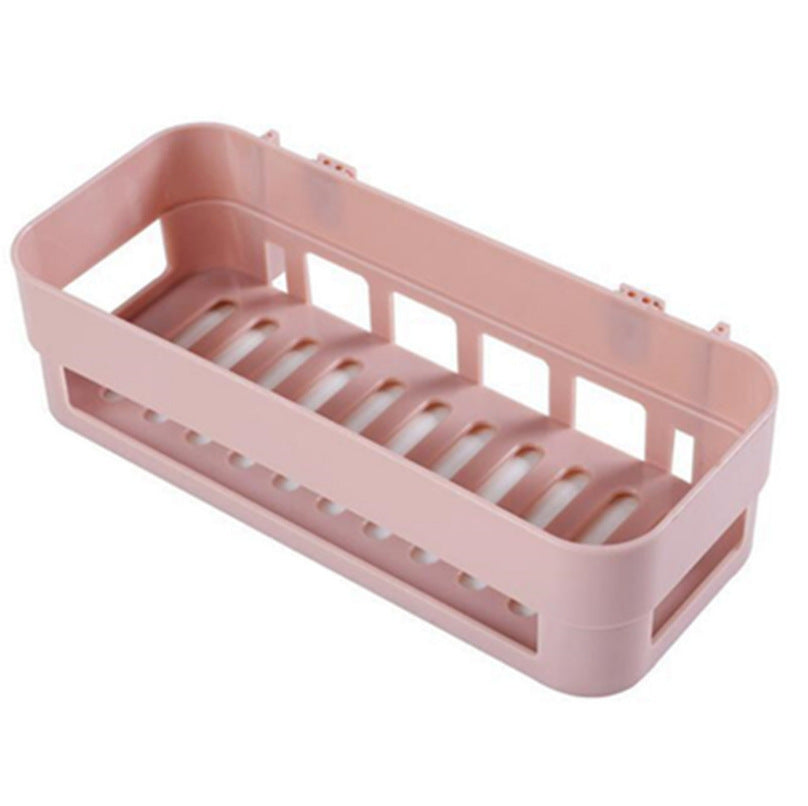 Multipurpose Kitchen Bathroom Shelf Wall Holder Storage Rack Box