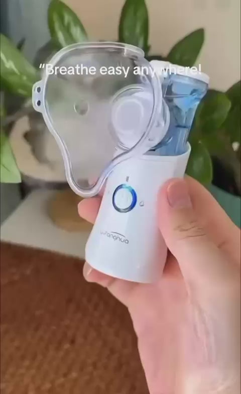 Portable Mesh Nebulizer Machine for Adults & Kids