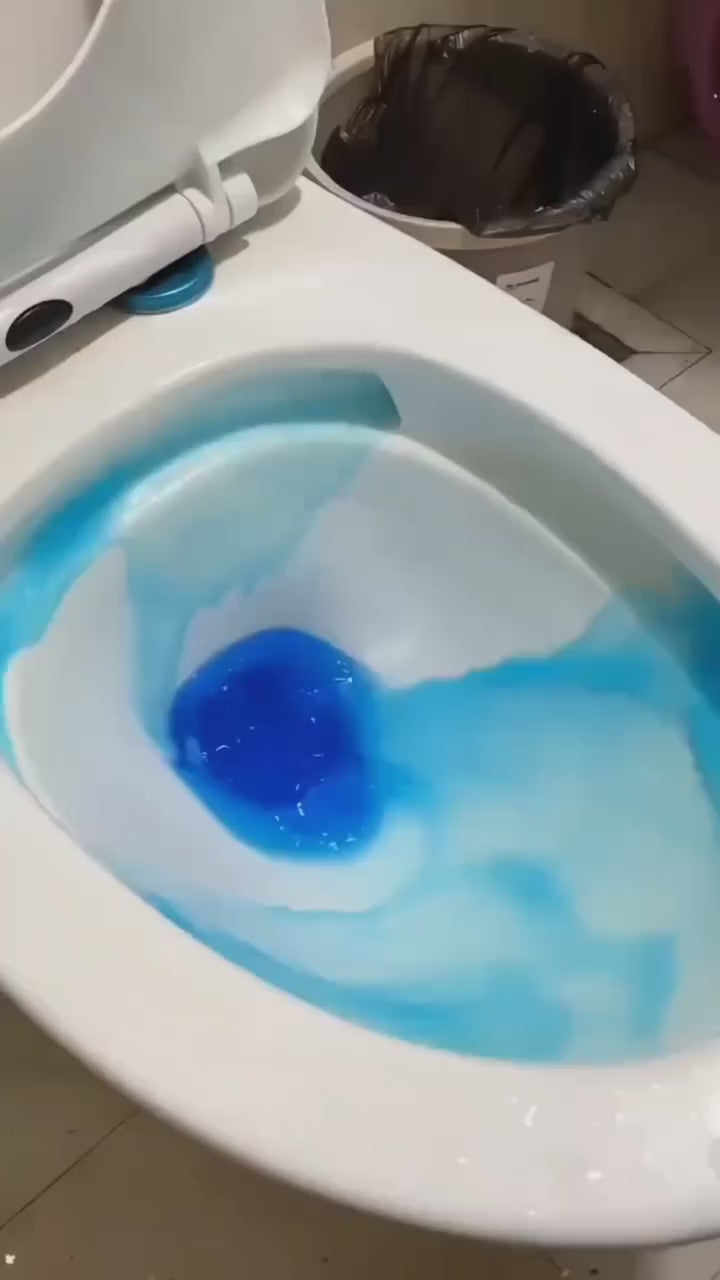 Blue Automatic Toilet Cleaner & Stain Remover Tablets – Pack of 4